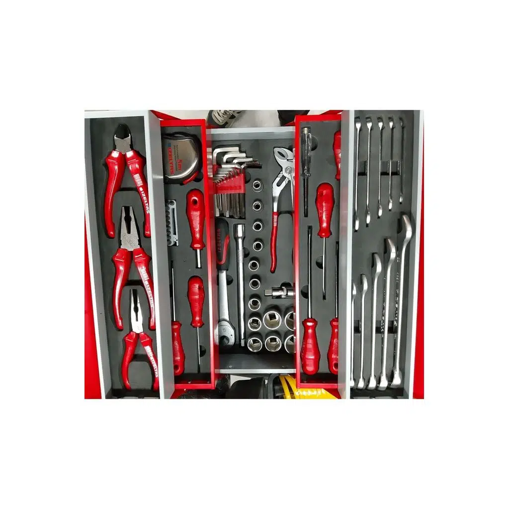 190X420X200 5 GÖZLÜ MEKANİK TAKIM ÇANTASI 162 PRC