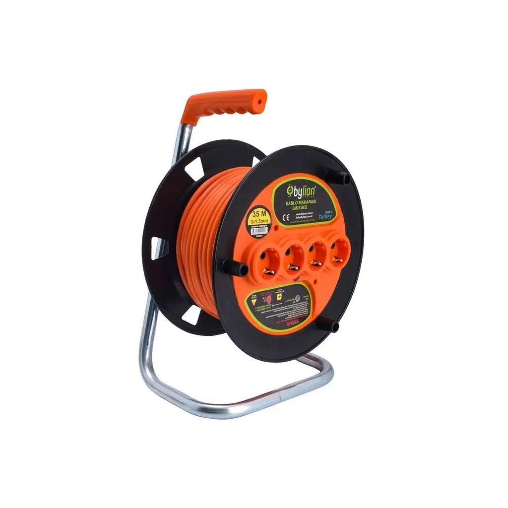 3X1,5 MT KABLOLU PLASTİK MAKARA 35MT