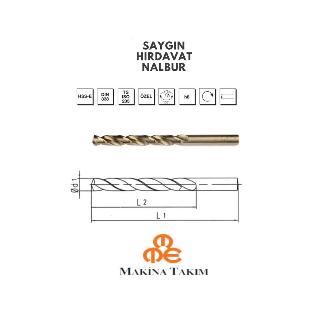 4,5 MM HSS ALT.SER MATKAP UCU