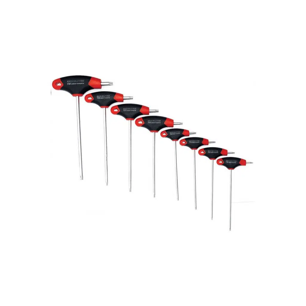 8 PARÇA T TİPİ TORX ALLEN TAKIMI