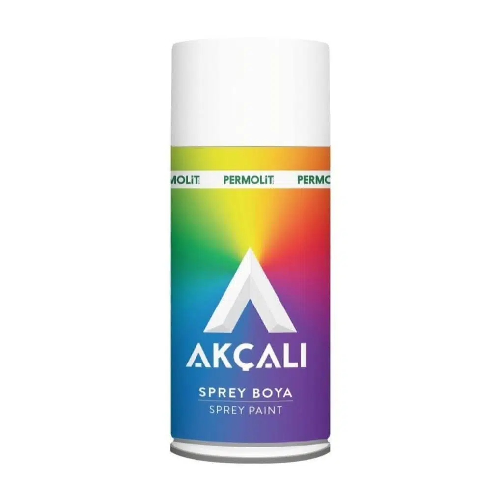 AKÇALI SPREY BOYA MAT SİYAH 526