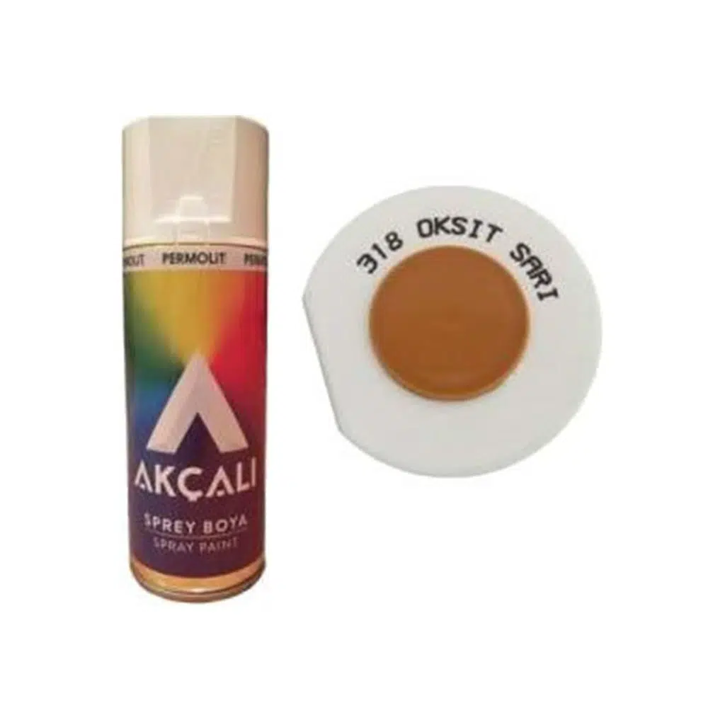 AKÇALI SPREY BOYA OKSİT SARI 318