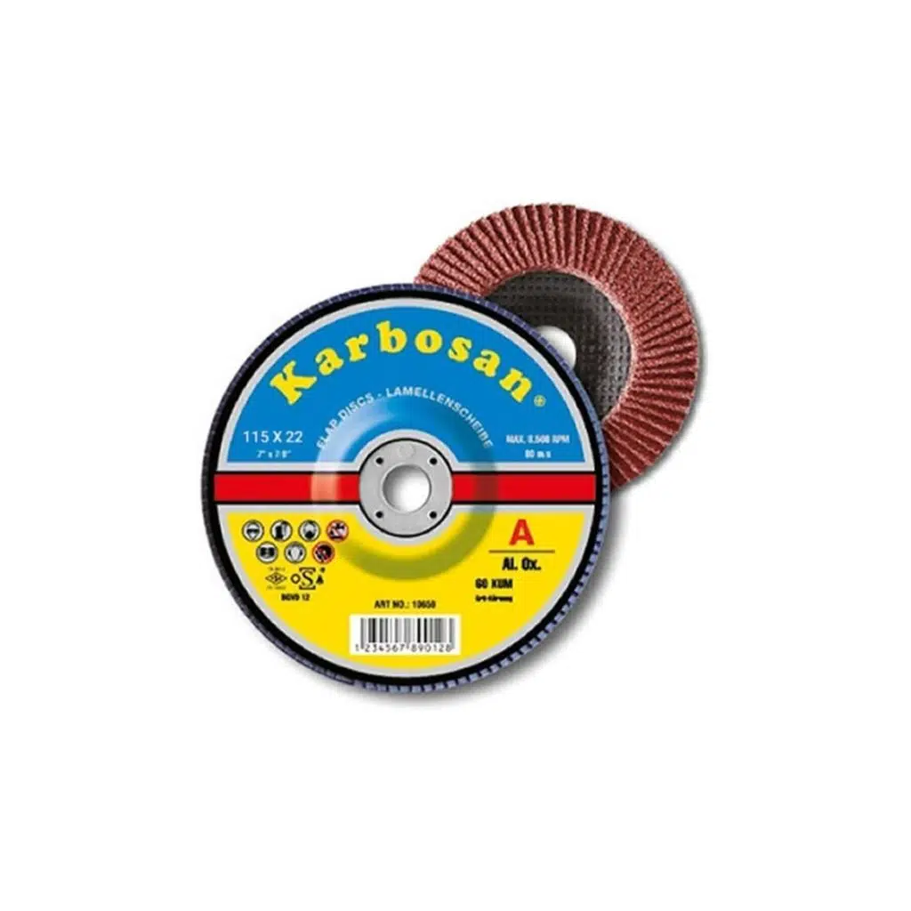 Ao Flap Disk 115X22 Konik- 80 Kum (10 Lu)