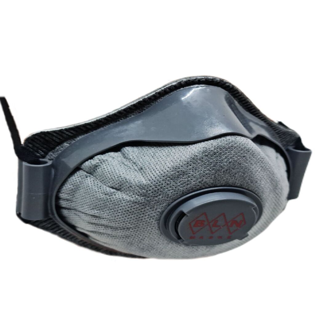 BM 022 PRO X AC FFP2 NR KONİK VENTİLLİ AKTİF KARBONLU MASKE (1AP+10MASKE)