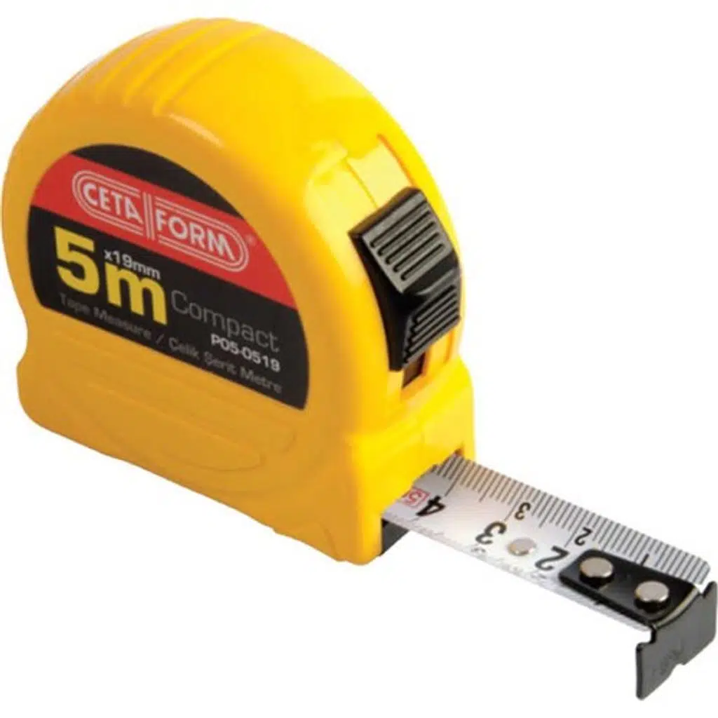 Ceta Form P05-0519 Kompakt Profesyonel Şerit Metre 5MX19 mm