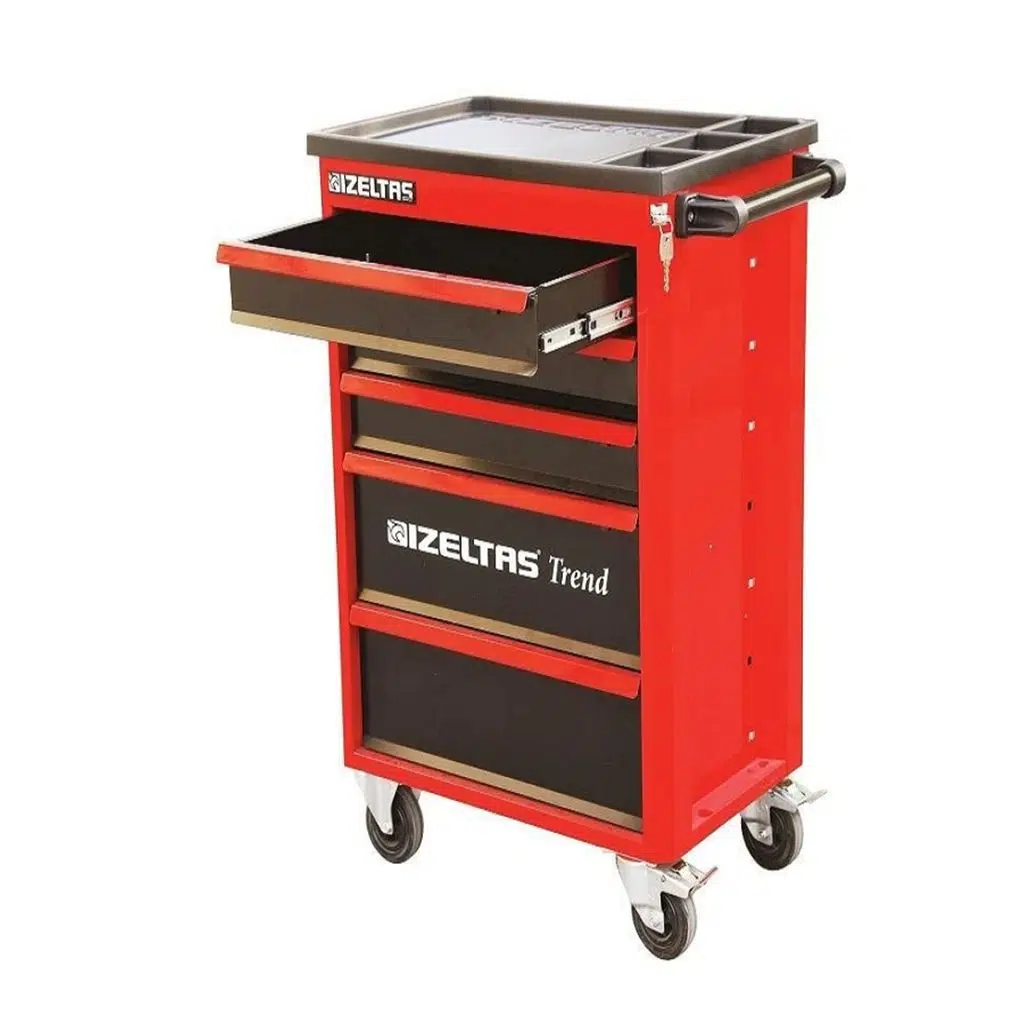 İZELTAŞ 5 ÇEKMECELİ TAKIM ARABASI KRM-SYH