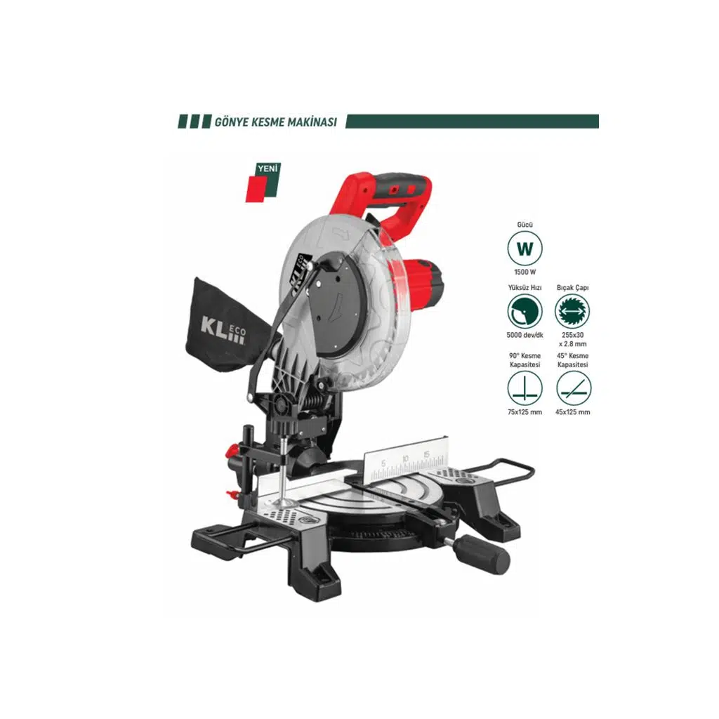 KE255GK 1500 W255 MM GÖNYE KESME MAKİNASI