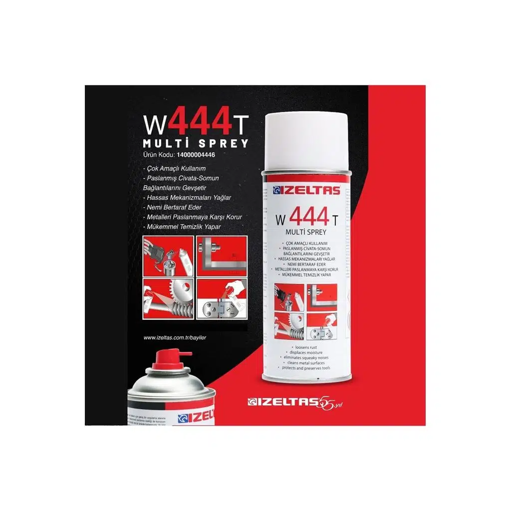 MULTİ SPREY W444T 400 ML İZELTAŞ