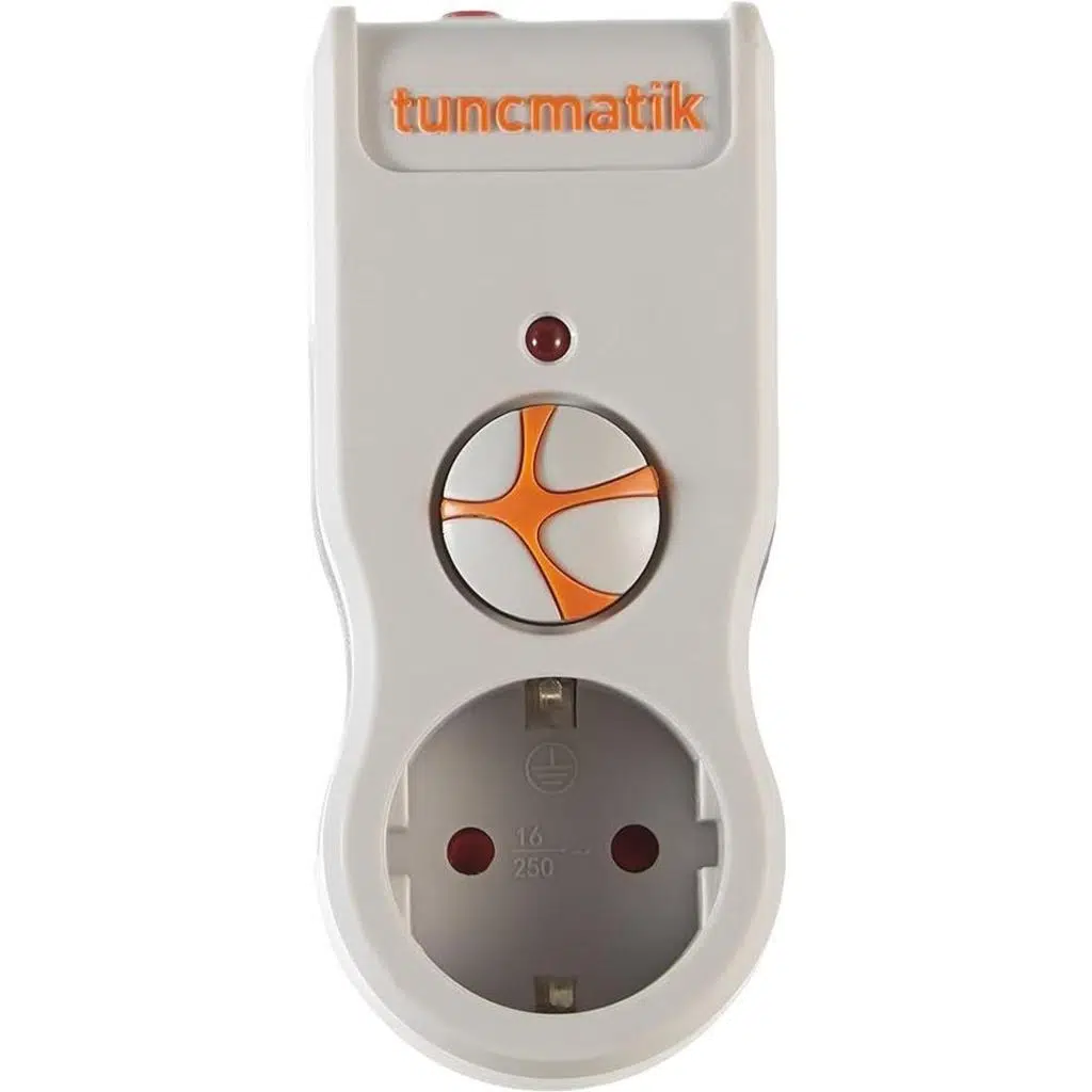 PARAFUDUR PRİZ (TUNÇMATİK)TEKLİ BEYAZ